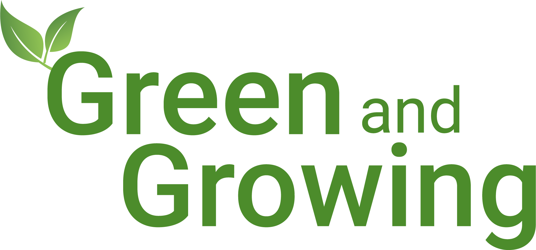 Green and Growing logo